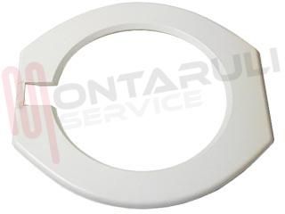 Immagine di CORNICE OBLO' ANTERIORE OVALE BIANCA ORIGINALE
