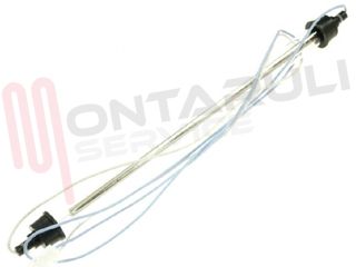 Immagine di RESISTENZA SBRINAMENTO FRIGO SHARP L=390MM. ORIGINALE