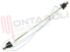 Immagine di RESISTENZA SBRINAMENTO FRIGO SHARP L=390MM. ORIGINALE