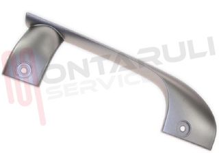 Immagine di MANIGLIA FRIGO PORTA INFERIORE SILVER L=210MM. ORIGINALE