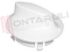 Immagine di MANOPOLA TIMER BIANCA C00083801 ORIGINALE
