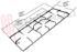 Immagine di GRIGLIA 3 FUOCHI PIATTINA 532X220MM. PARKER