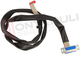 Immagine di CAVO FLAT MOTORE GRUPPO COMANDI 10 POLI M/F L=750MM. ORIGINA