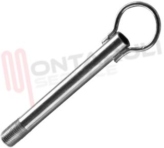 Immagine di TIGETTA CON GANCIO FERRO CROMATO M10X1 L=84MM.