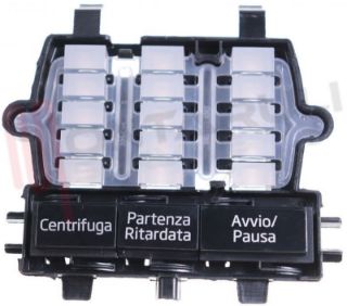Immagine di SUPPORTO TASTI PER CRUSCOTTO LAVATRICE ORIGINALE