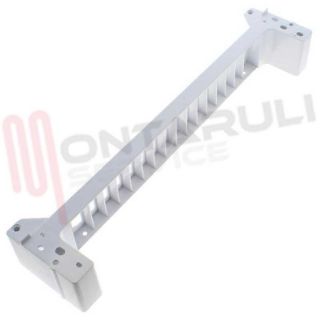 Immagine di ZOCCOLO BATTENTE CERNIERA INFERIORE FRIGO BIANCO ORIGINALE
