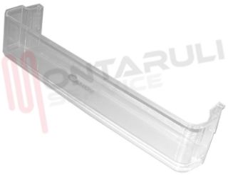 Immagine di BALCONCINO BOTTIGLIE TRASPARENTE 435X85X87MM. ORIGINALE