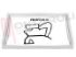 Immagine di GUARNIZIONE MAGNETICA 4L GRIGIA 0930X580MM SEZ.D