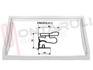 Immagine di GUARNIZIONE MAGNETICA 4L BIANCA 0870X570MM SEZ.U ORIGINALE