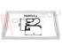 Immagine di GUARNIZIONE MAGNETICA 4L GRIGIA 0800X520MM SEZ.A ORIGINALE