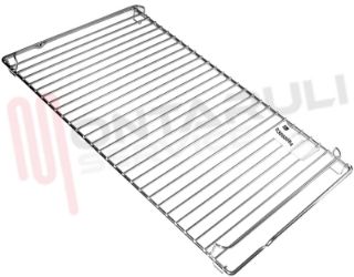 Immagine di GRIGLIA FORNO 675X380MM GIGANTE CON REGGITEGLIA