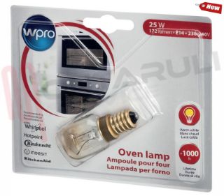 Image of LAMPADA FORNO E14 25W 220V 300° 25X55 T29