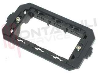 Image of SUPPORTO 3 POSTI NERO SERIE LIVING CLASSIC