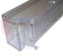 Image of BALCONCINO BOTTIGLIE TRASPARENTE 570X80XH.100MM.