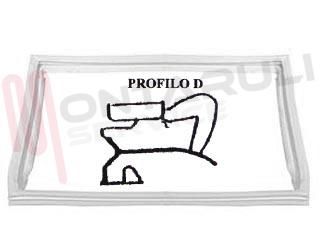 Image of GUARNIZIONE MAGNETICA 4L BIANCA 0790X495MM SEZ.D