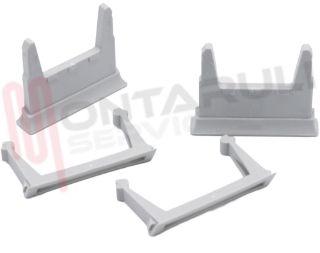 Immagine di KIT TASTO + FERMO TELAIO INOX CAPPA ORIGINALE