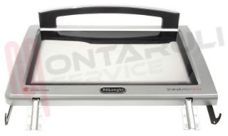 Immagine di SPORTELLO SILVER COMPLETO PER FORNETTO DE LONGHI 'MAXI'