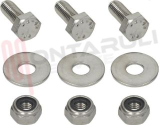 Immagine di KIT PERNI M10 10X25MM. CON RONDELLA PER CROCIERA CESTO