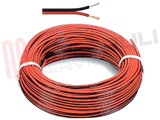 Image of PIATTINA ROSSO NERA 2X0,50 PER AUTOPARLANTI