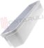 Image of BALCONCINO BOTTIGLIE BIANCO 420/445X88X105MM. ORIGINALE