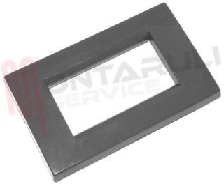Image of PLACCA 3 POSTI ABS GRIGIO COMPATIBILE LIVING