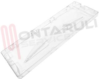Immagine di FRONTALE SPORTELLO FREEZER TRASPARENTE 443X145MM. ORIGINALE