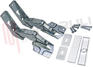 Immagine di KIT CERNIERE INF./SUP. PORTE 2 PEZZI ORIGINALE
