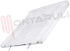 Immagine di COPERCHIO COMPLETO CON MANIGLIA LAVATRICE BIANCO 400X460MM.