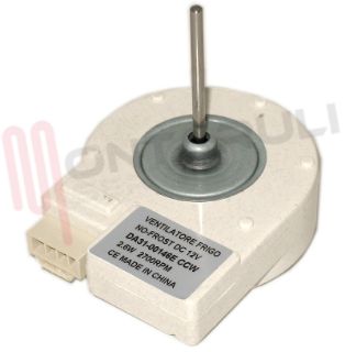 Immagine di MOTOVENTILATORE DC 12V 2.6W 2700RPM DA31-00146E - 4 CONTATTI