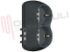 Image of ADATTATORE B4 2PRESE BIV+2SCHUKO 16A GRIGIO