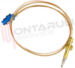 Immagine di TERMOCOPPIA TRIPLA CORONA MWK ATTACCO JACK LUNGA L=500MM.