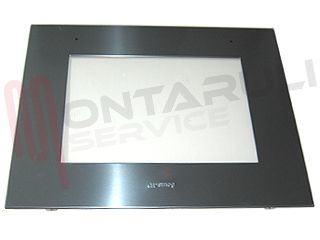 Immagine di VETRO FORNO ESTERNO NERO ALT.480X598MM. ORIGINALE
